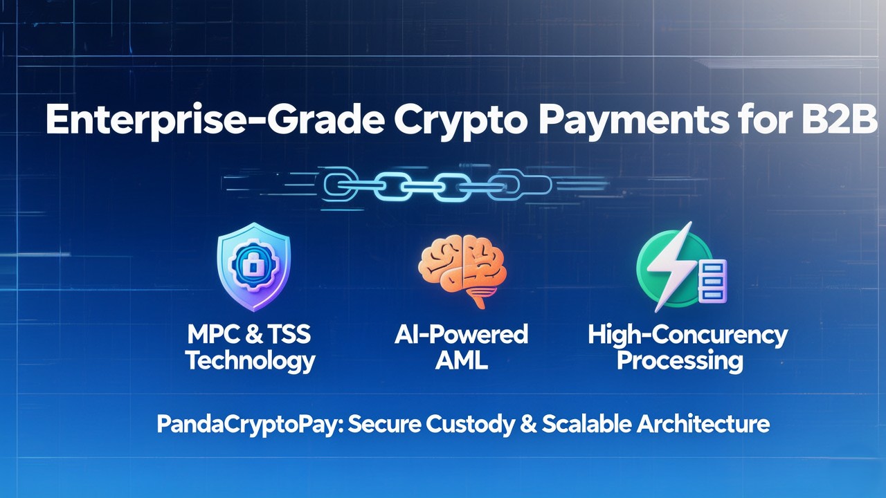 Secure B2B Crypto Payments for Enterprises | High-Concurrency Processing